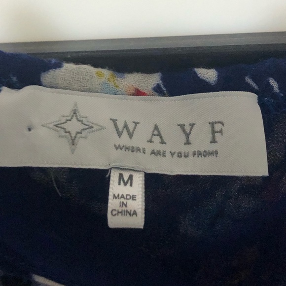 Blue floral dress by WAYF - Picture 2 of 8